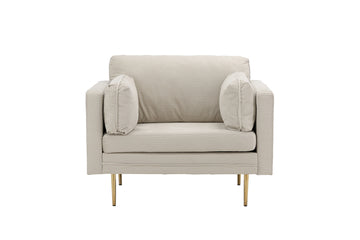 Fåtölj BOOM Manchester 86x84x110cm-Ljusbeige