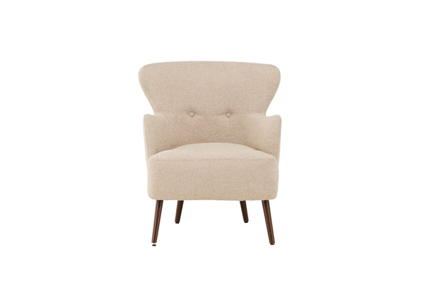 Lounge Fåtölj LINCOLN Boucle Beige