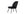 Lounge fåtölj POLAR Sammet 72x81x55,5cm-Svart