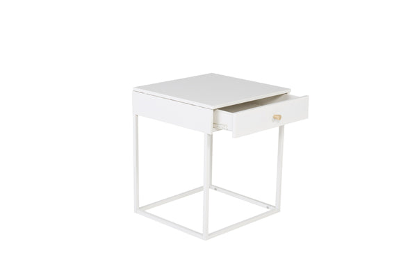 Sängbord BAKAL Stäl 41x43x50 Vit