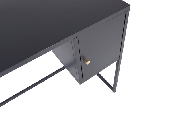 Skrivbord BAKAL Stäl 45x95 cm-Grå