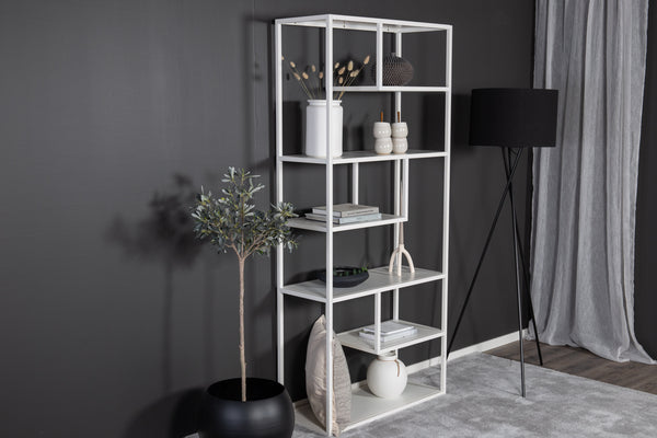 Hyllor STAAL Stål 85x188 cm-Vit