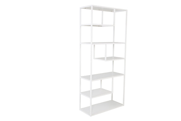 Hyllor STAAL Stål 85x188 cm-Vit
