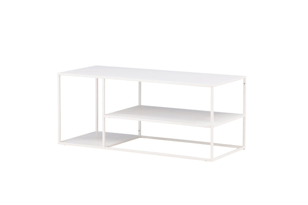 Soffbord STAAL 50x120cm-Stål Vit
