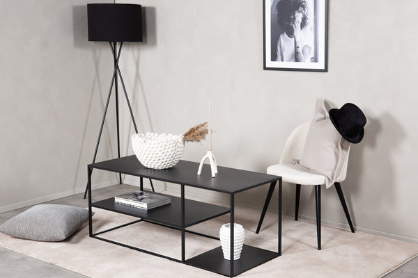 Soffbord STAAL 50x120cm-Stål Svart