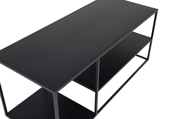 Soffbord STAAL 50x120cm-Stål Svart