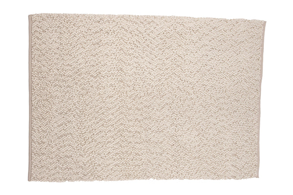 Rectangular Rug JAJRU Wool 230x160 White