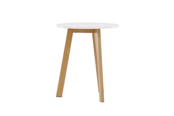 MATBORD LEONORA MDF ⌀65 cm-Vit