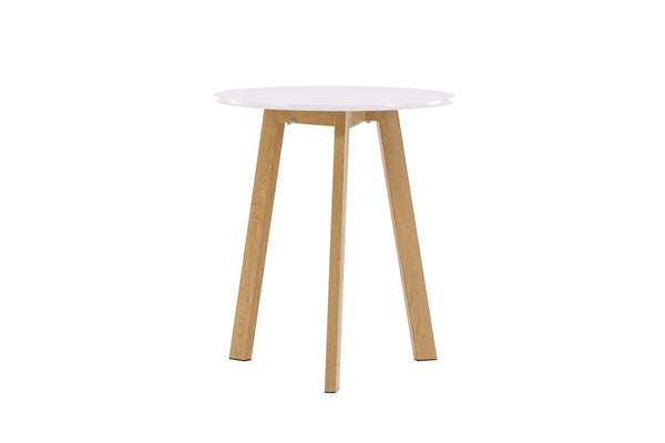 MATBORD LEONORA MDF ⌀65 cm-Vit