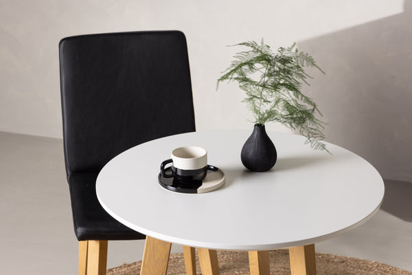 MATBORD LEONORA MDF ⌀65 cm-Vit