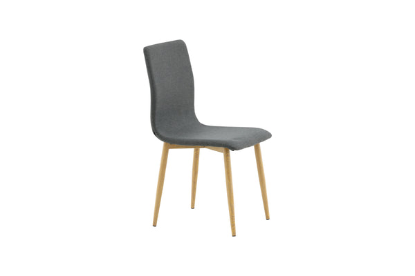 Matstolar WINDU Polyester 86x42x54cm Grå-2st