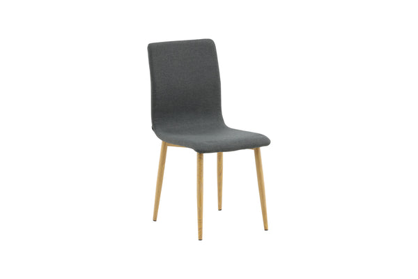 Matstolar WINDU Polyester 86x42x54cm Grå-2st