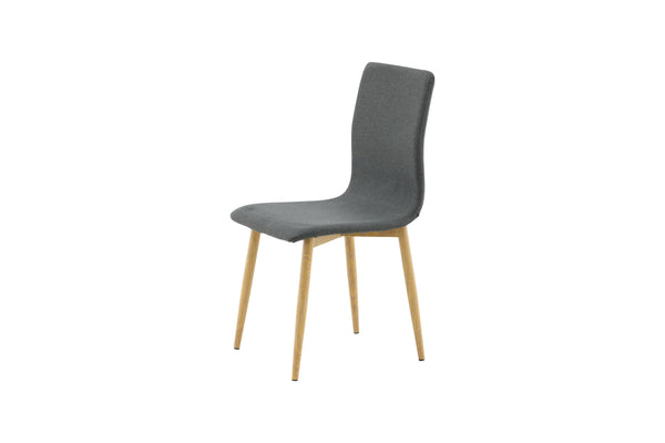 Matstolar WINDU Polyester 86x42x54cm Grå-2st