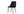 Matstolar NIGHT Sammet 87x49x56cm Svart-2st