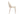 Matstolar NIGHT Sammet 87x49x56cm Brun-2st