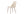 Matstolar NIGHT Sammet 87x49x56cm Brun-2st