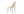 Matstolar NIGHT Sammet 87x49x56cm Brun-2st