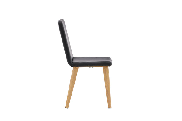 Matstolar TODAY PU 90x44x56cm Svart-2st