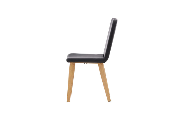 Matstolar TODAY PU 90x44x56cm Svart-2st