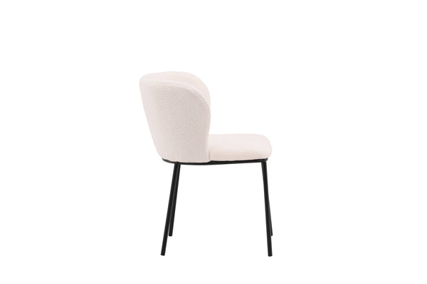 Matstolar EDINA Boucle 76x55x56cm Vit-2st