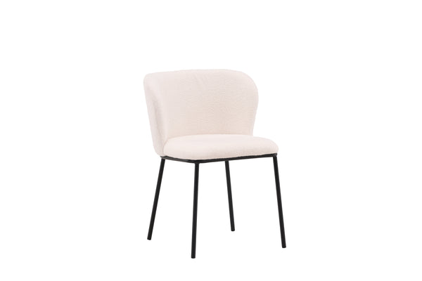 Matstolar EDINA Boucle 76x55x56cm Vit-2st