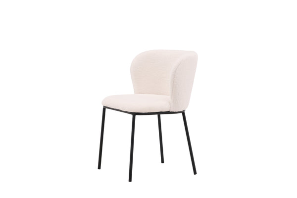 Matstolar EDINA Boucle 76x55x56cm Vit-2st