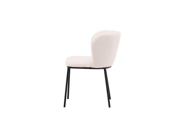 Matstolar EDINA Boucle 76x55x56cm Vit-2st