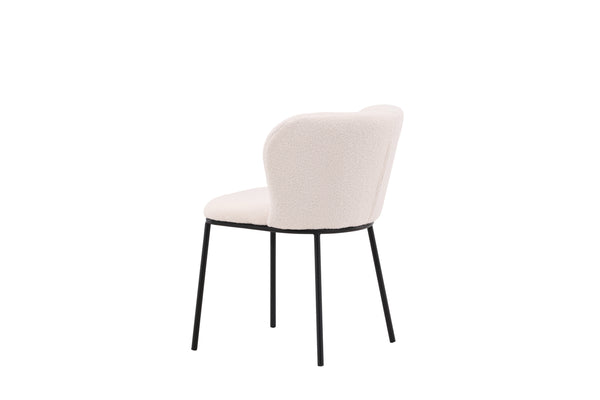 Matstolar EDINA Boucle 76x55x56cm Vit-2st