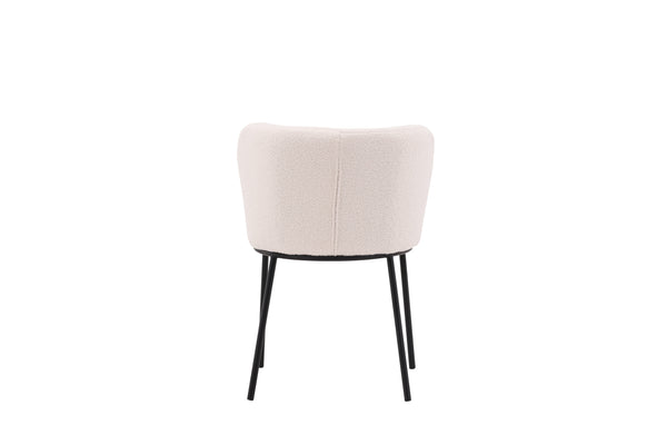 Matstolar EDINA Boucle 76x55x56cm Vit-2st