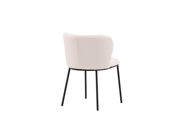 Matstolar EDINA Boucle 76x55x56cm Vit-2st