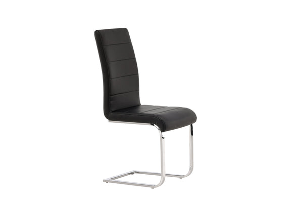 Matstolar TEMPO PU 102x44x48cm Svart-2st
