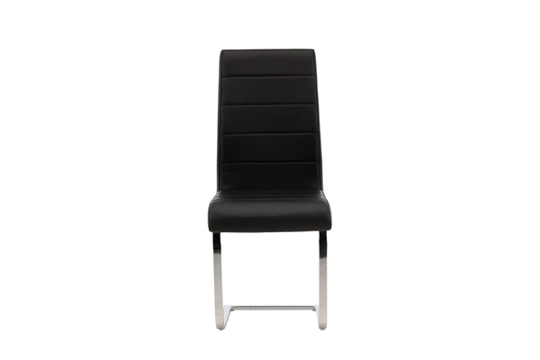 Matstolar TEMPO PU 102x44x48cm Svart-2st