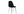 Matstolar POLAR Stål 90x45x52cm Svart-2st