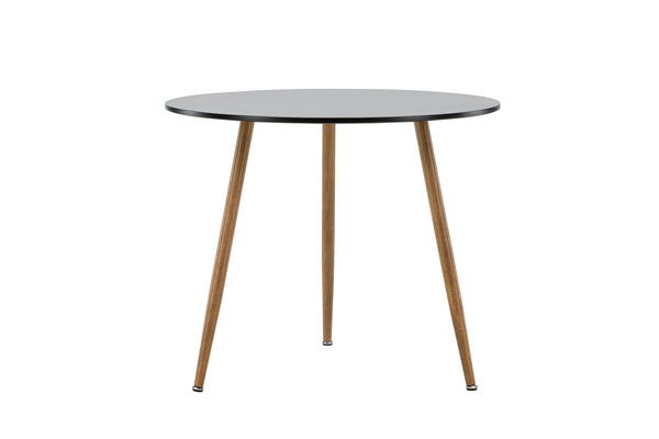 Matbord POLAR MDF ⌀90 Svart