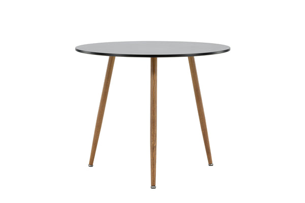 Matbord POLAR MDF ⌀90 Svart