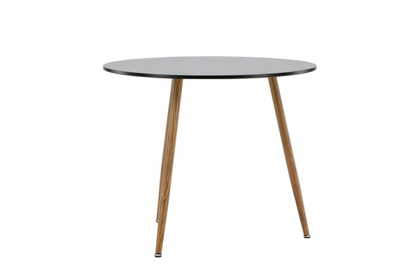 Matbord POLAR MDF ⌀90 Svart