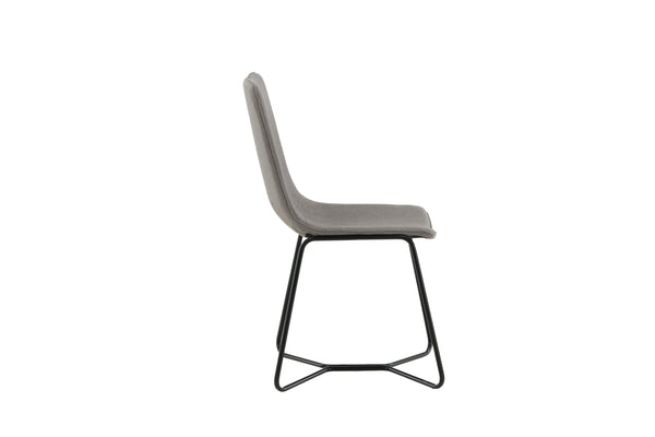 Matstolar X Polyester 93x53x61cm Grå-2st