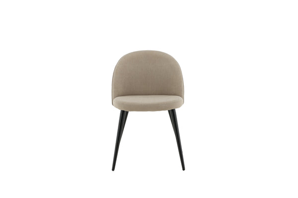 Matstolar VELVET Linen 76.5x50x57cm Beige-2st