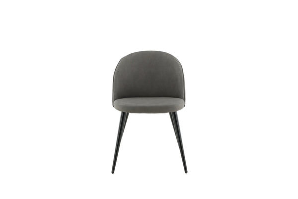 Matstolar VELVET Linen 76.5x50x57cm Grå-2st