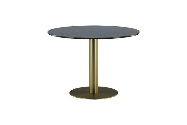 MATBORD ESTELLE Marble ⌀106 cm-Svart