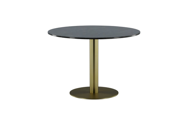 MATBORD ESTELLE Marble ⌀106 cm-Svart