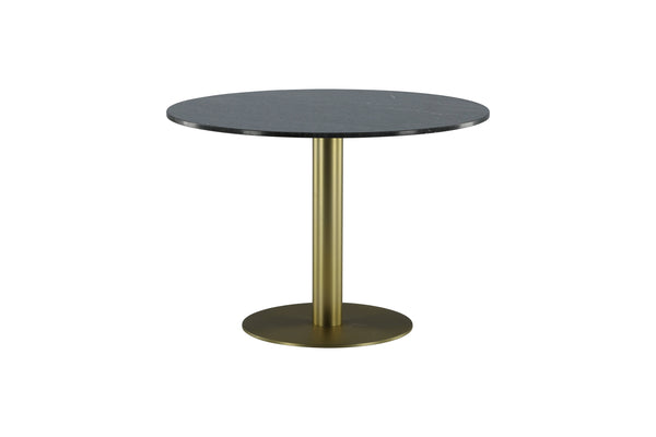 MATBORD ESTELLE Marble ⌀106 cm-Svart
