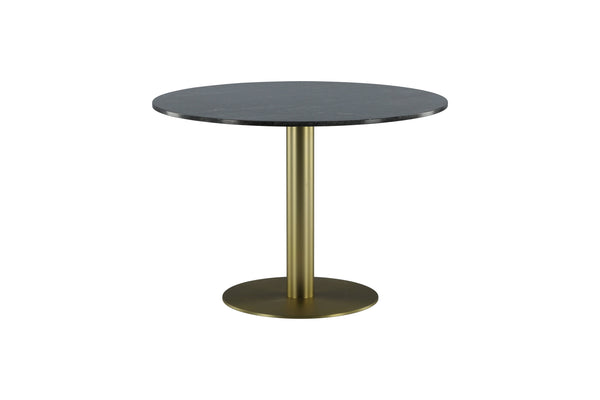 MATBORD ESTELLE Marble ⌀106 cm-Svart