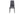 Dining chairs PETRA Polyester 99x42x45cm Dark grey-2pcs
