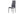 Dining chairs PETRA Polyester 99x42x45cm Dark grey-2pcs