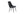 Matstolar VELVET DELUXE Polyester 88.5x50x66cm Svart-2st