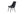 Matstolar VELVET DELUXE Polyester 88.5x50x66cm Svart-2st