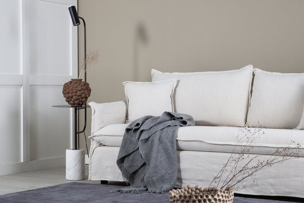 Soffa NOVA Bomull 3-Sits Beige