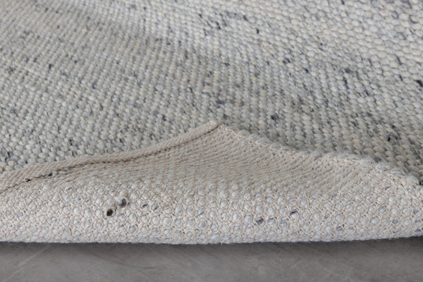 Rectangular rug GANGA Wool 300x200cm-White