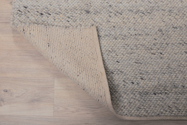 Rectangular rug GANGA Wool 300x200cm-White